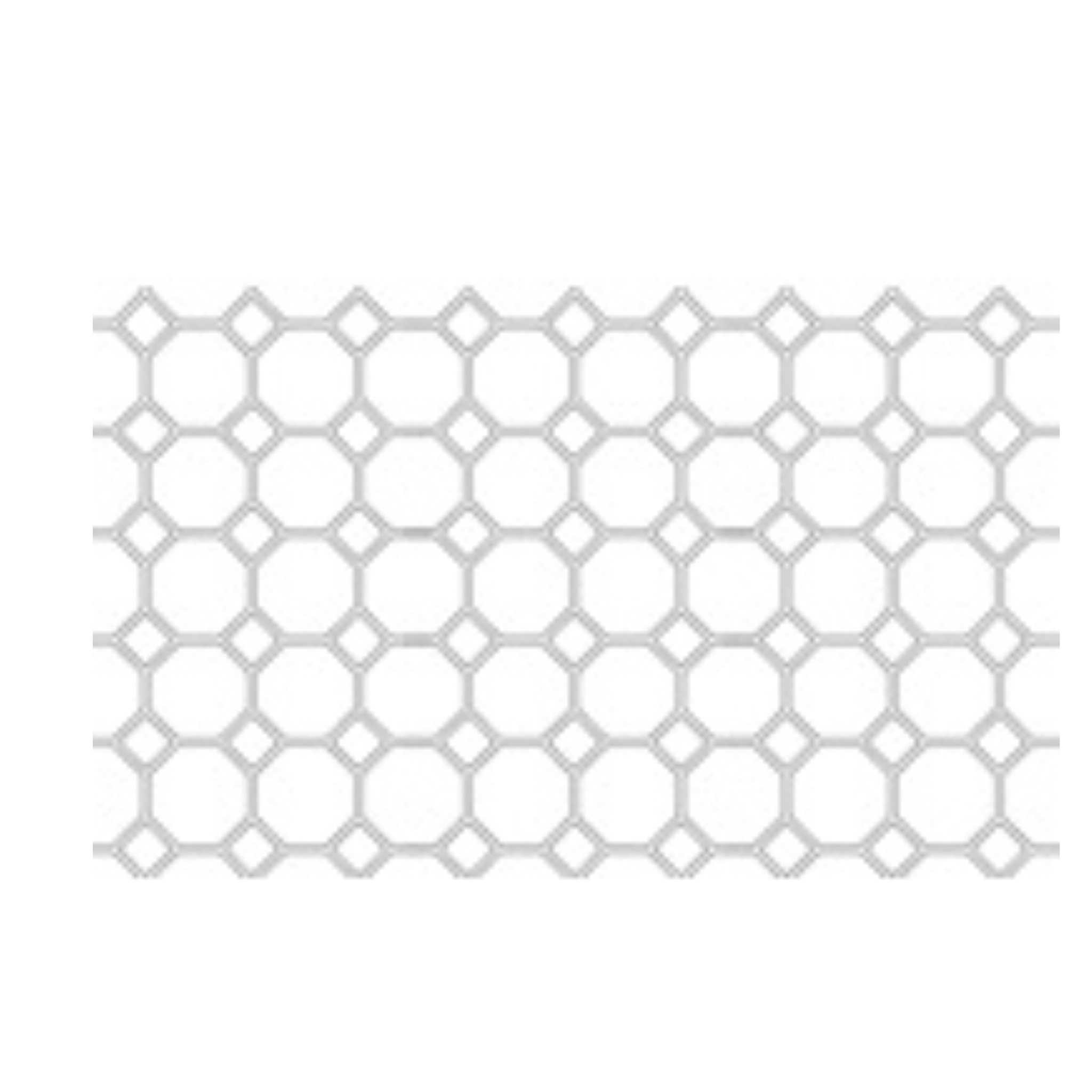 Dulux Avista 10 inch Diamond Tile concrete stencil